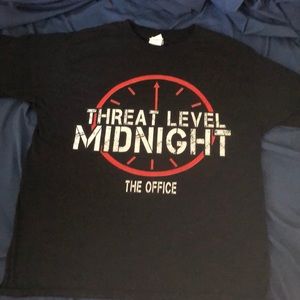Threat level midnight black t-shirt
